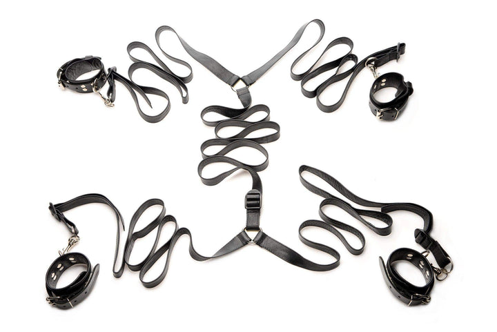 Leather Bed Restraint Kit - The Dildo Hub