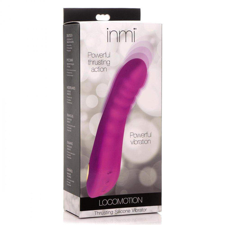 Locomotion Thrusting Silicone Vibrator - The Dildo Hub