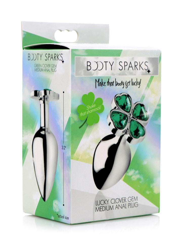 Lucky Clover Gem Anal Plug - Medium - The Dildo Hub