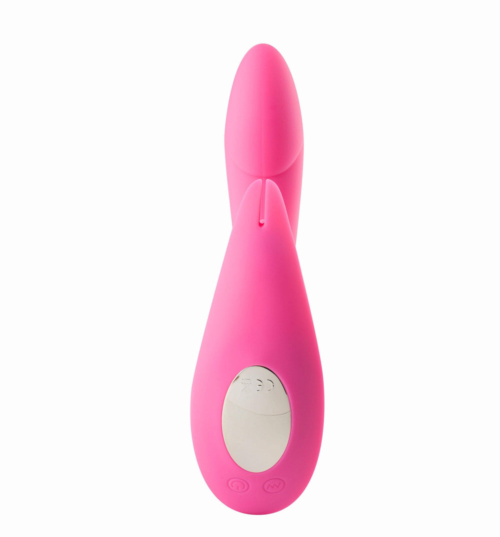Maia Leah Silicone 10-Function Rabbit Vibrator Pink - The Dildo Hub