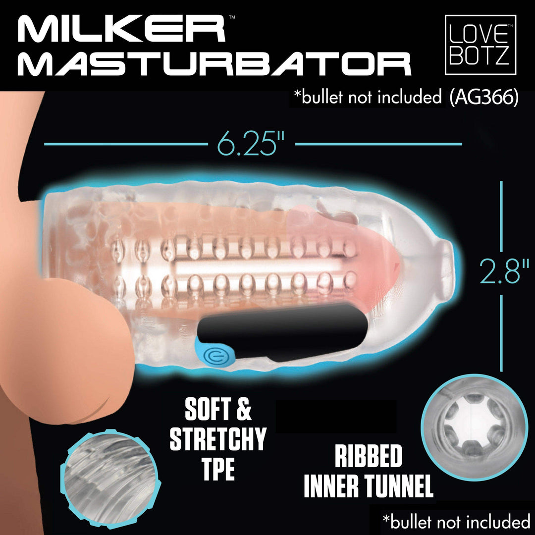 Milker Masturbator | Cock Stroker - Male Masturbator - The Dildo Hub