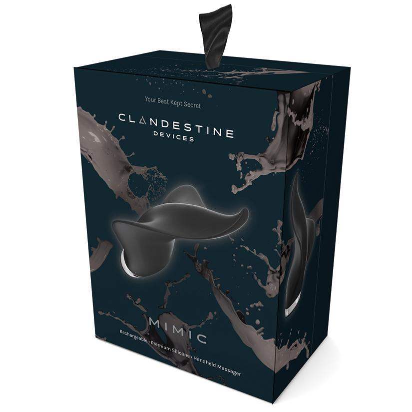 Mimic Massager - Black | Clandestine Devices - The Dildo Hub
