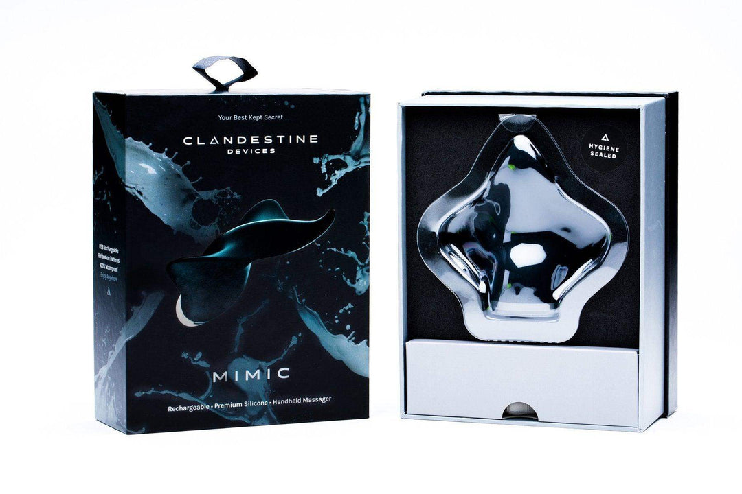 Mimic Massager - Black | Clandestine Devices - The Dildo Hub