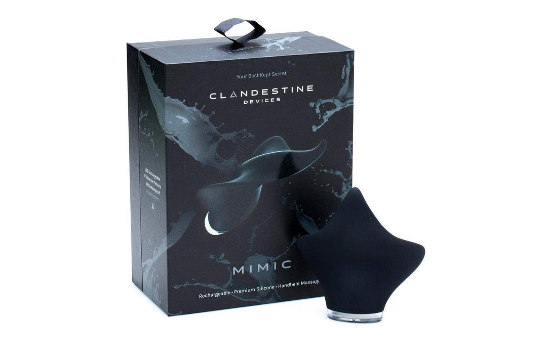 Mimic Massager - Black | Clandestine Devices - The Dildo Hub