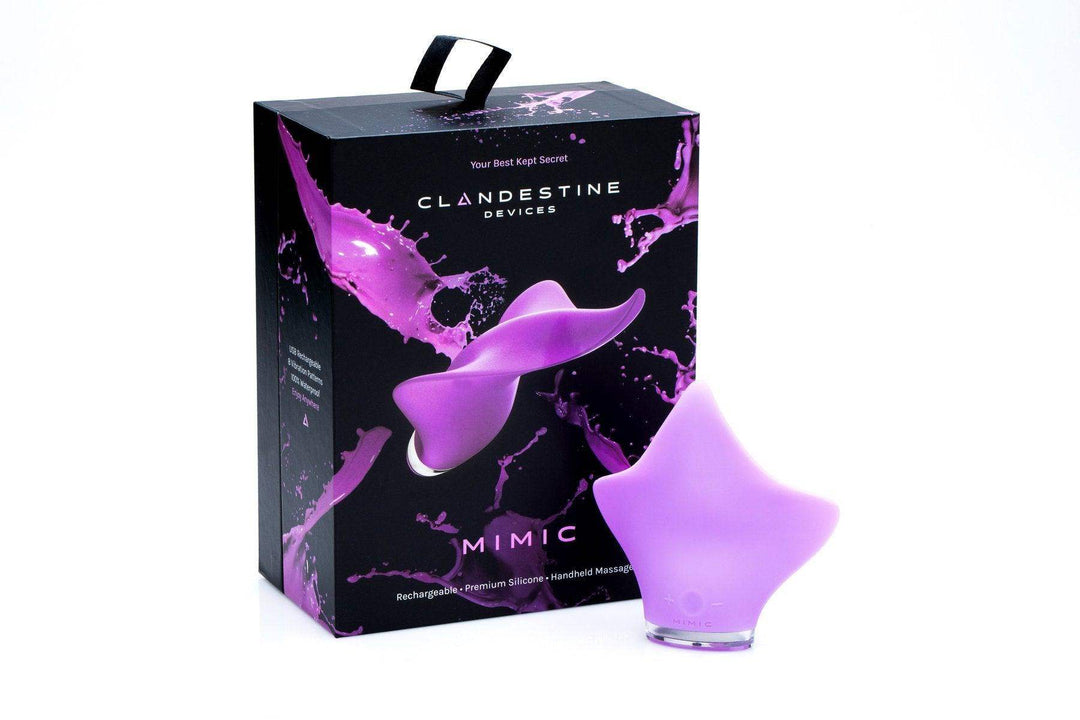 Mimic Massager - Lilac | Clandestine Devices - The Dildo Hub