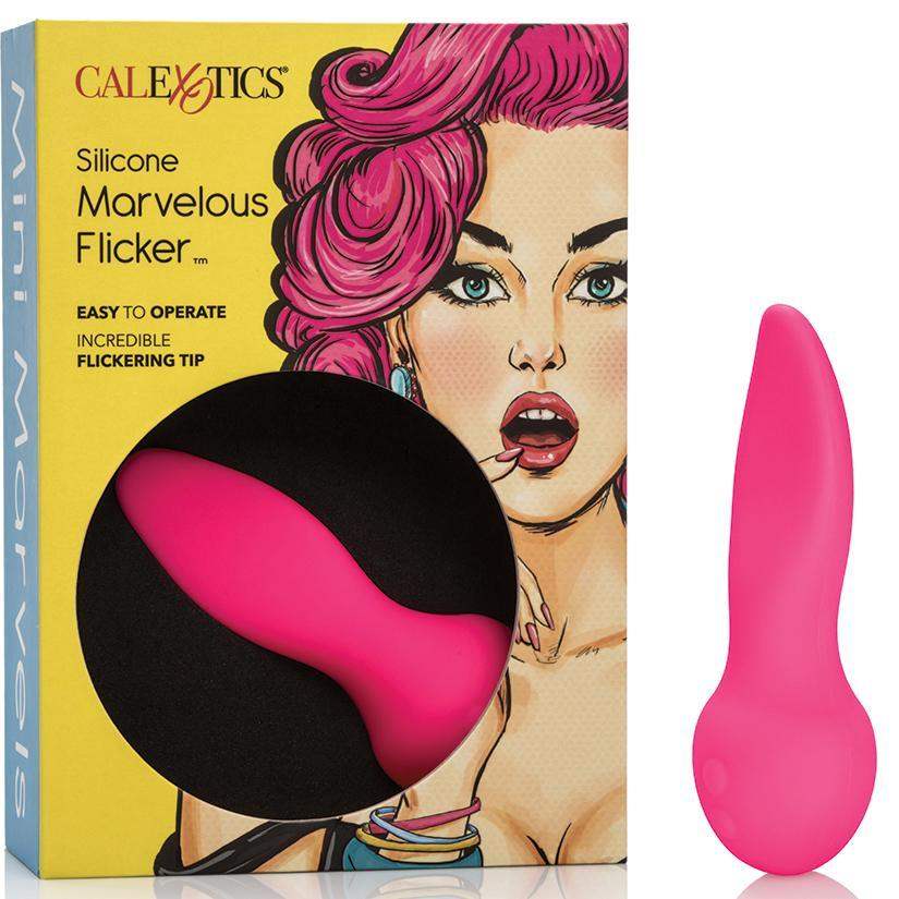 Mini Marvels Silicone - Marvelous Flicker - The Dildo Hub