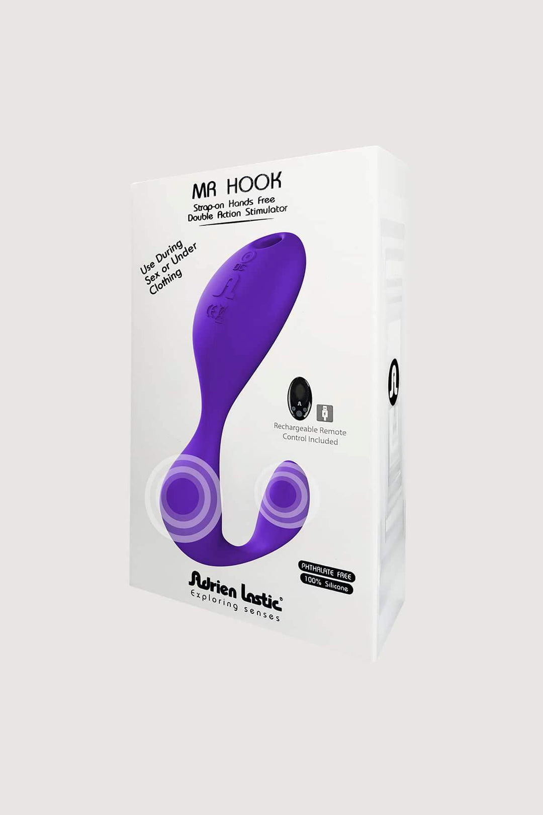 Mr. Hook Purple Vibrator | Adrien Lastic - The Dildo Hub