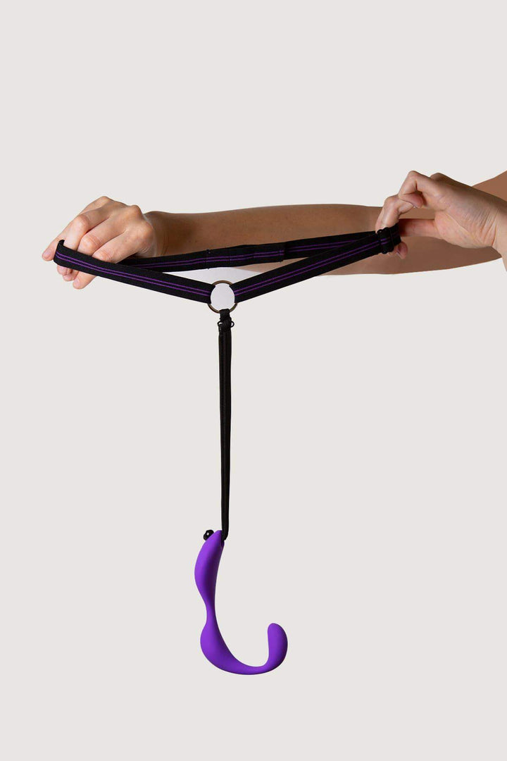 Mr. Hook Purple Vibrator | Adrien Lastic - The Dildo Hub
