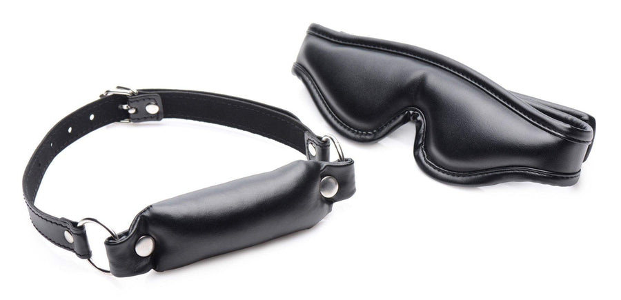 Padded Blindfold and Gag Set - The Dildo Hub
