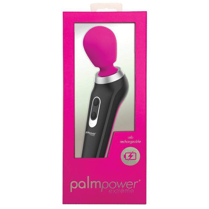 PalmPower Extreme Wand Vibrator - Pink | BMS Factory - The Dildo Hub