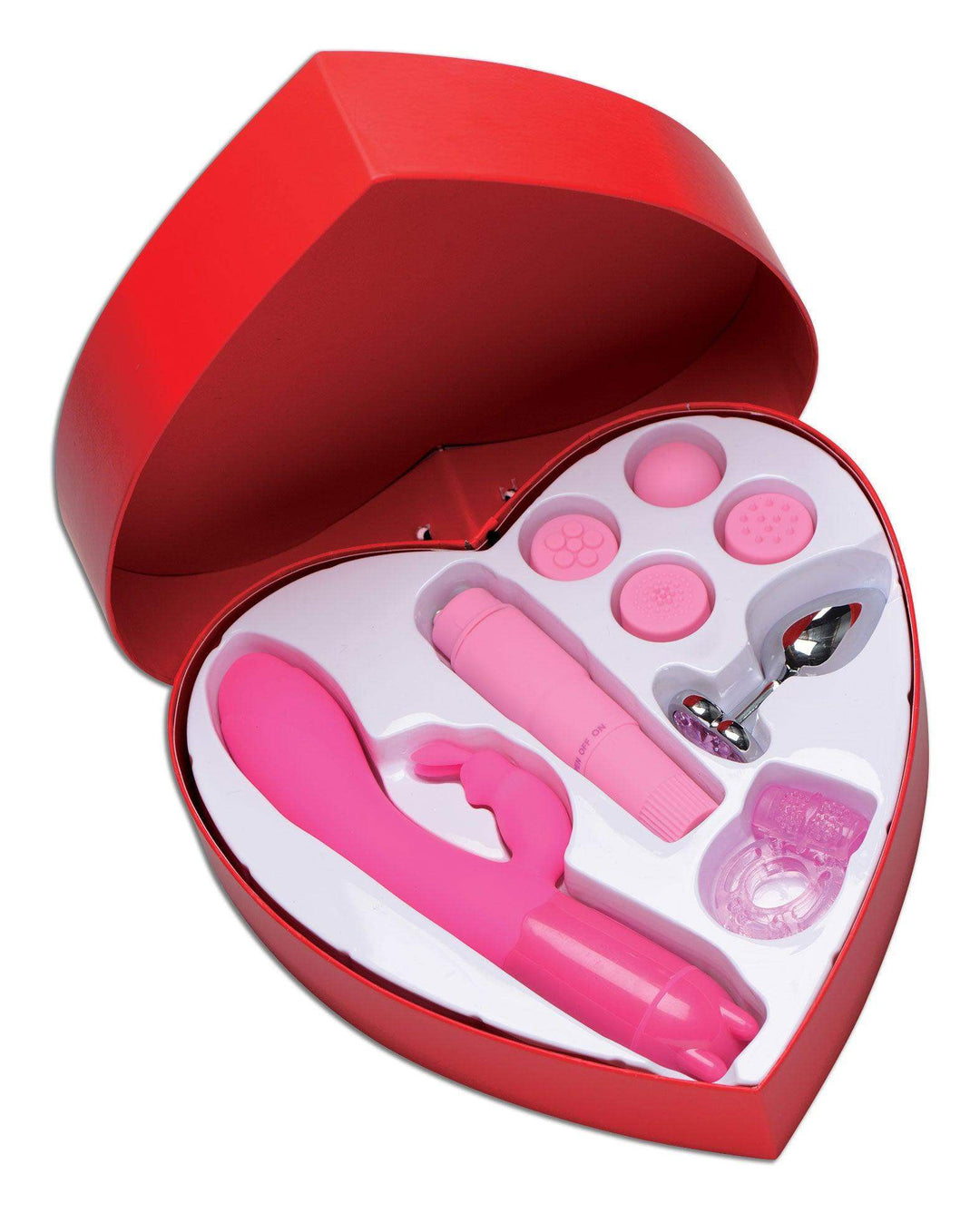 Passion Deluxe Kit with Heart Gift Box - The Dildo Hub