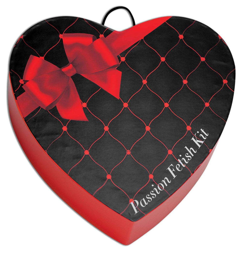 Passion Fetish Kit with Heart Gift Box | Bondage Gear - The Dildo Hub