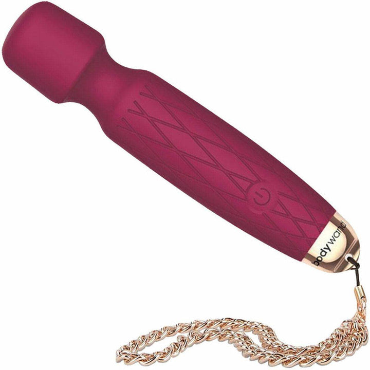 Pink Rechargeable Luxe Mini Wand Massager | Bodywand - The Dildo Hub