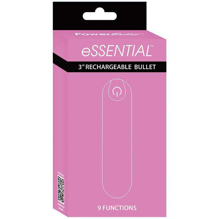 Power Bullet Essential 3.5" - Pink - The Dildo Hub