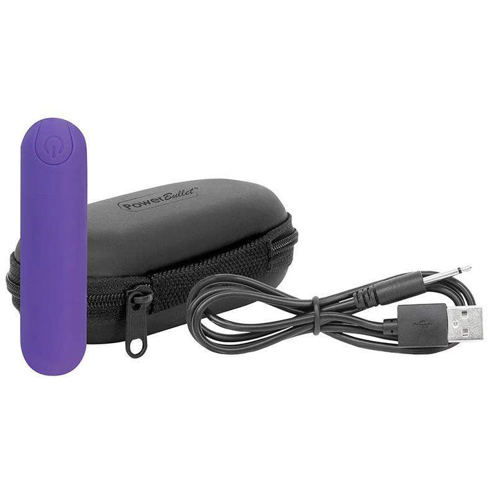 Power Bullet Essential 3.5" - Purple - The Dildo Hub