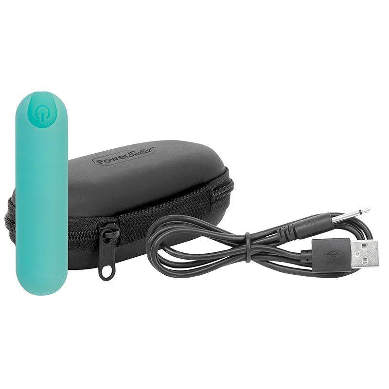 Power Bullet Essential 3.5" - Teal - The Dildo Hub