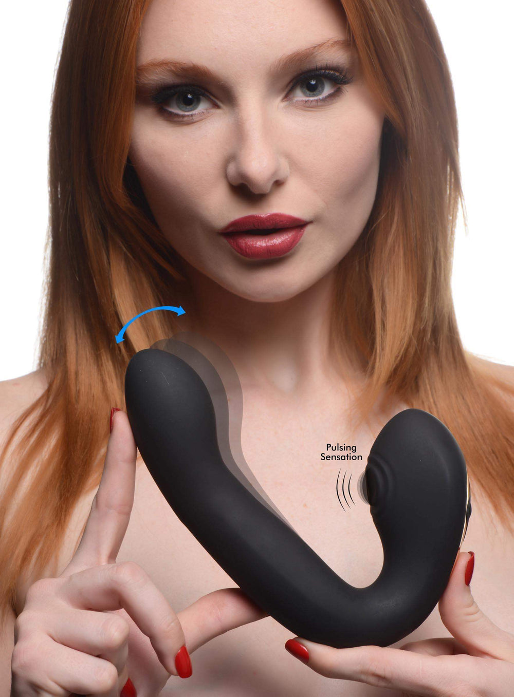 Power Shake Come Hither Silicone Stimulator - The Dildo Hub