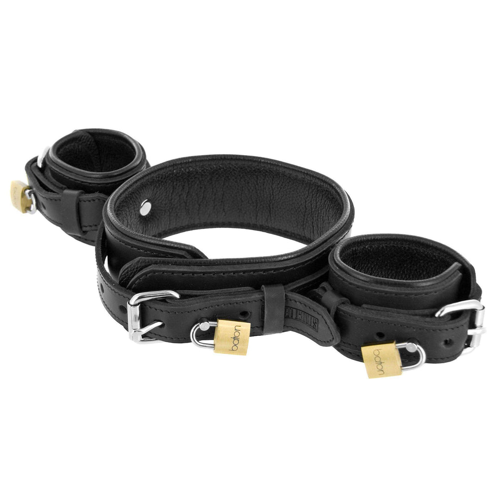 Premium Leather Forced Orgasm Kit - The Dildo Hub