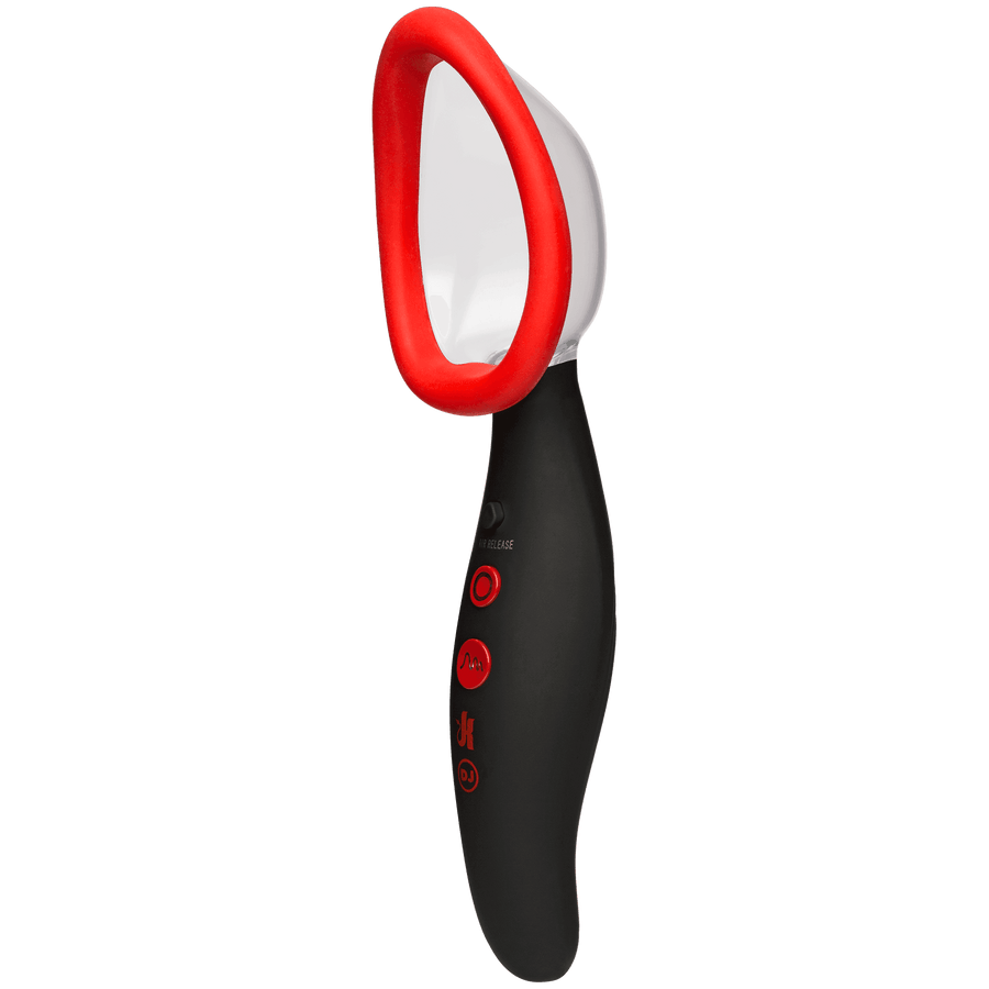 Pumped - Rechargeable Vibrating Suckling Pussy Pump | Doc Johnson - The Dildo Hub