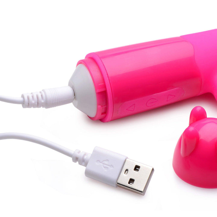 Rebel Rabbit 21X Silicone Vibrator - The Dildo Hub