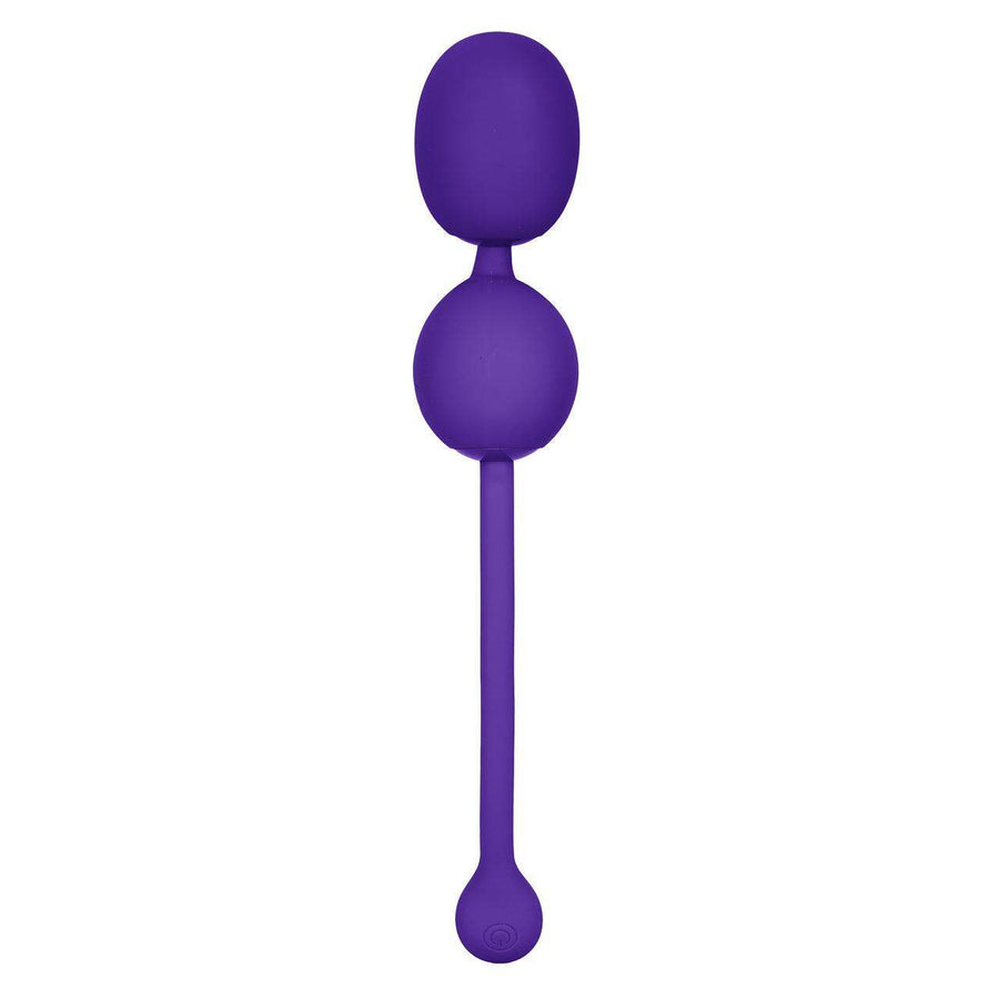 Rechargeable Dual Vibrating Kegel Balls - Purple | CalExotics - The Dildo Hub