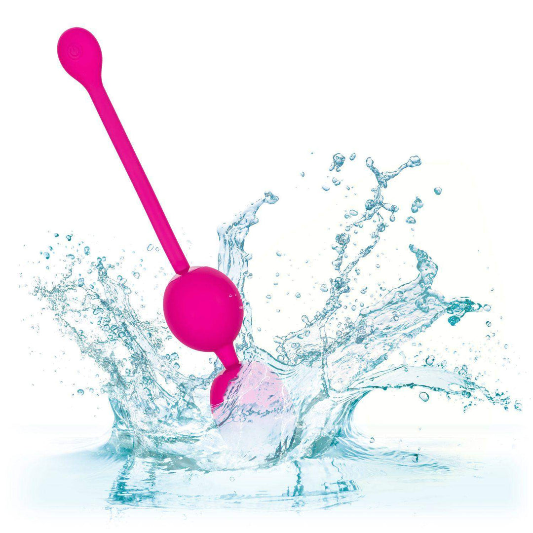 Rechargeable Dual Vibrating Kegel - Pink | CalExotics - The Dildo Hub