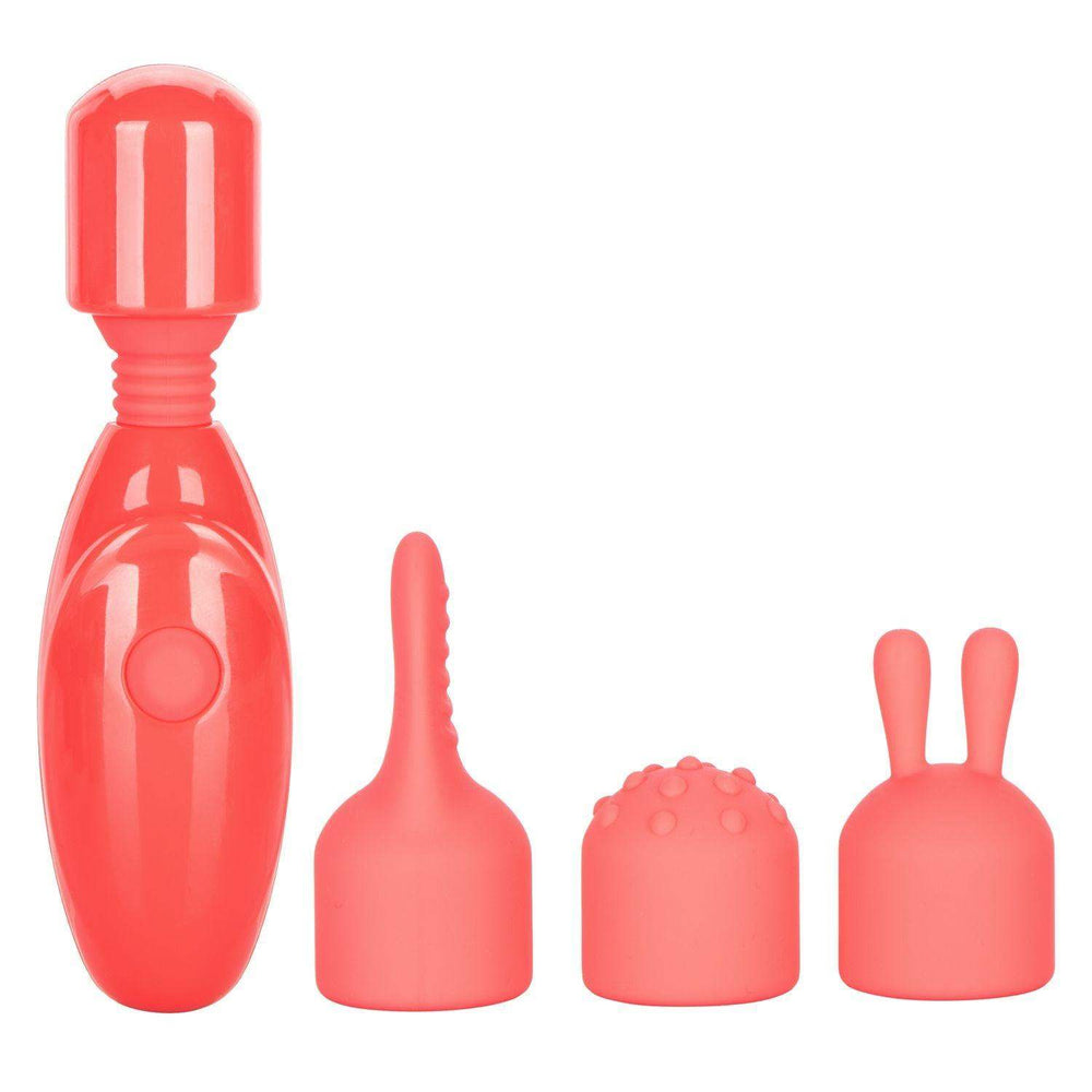 Rechargeable Mini Wand Massager Kit | CalExotics - The Dildo Hub