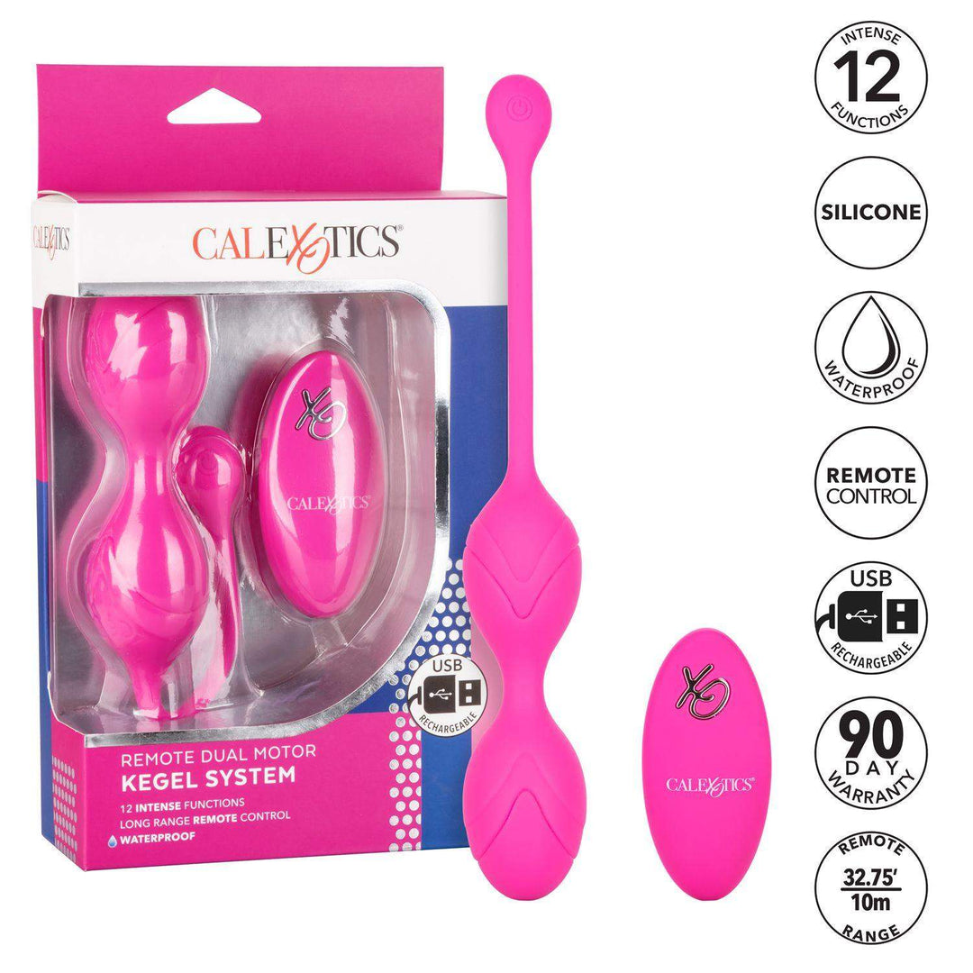Remote Dual Motor Kegel Vibrating System | CalExotics - The Dildo Hub