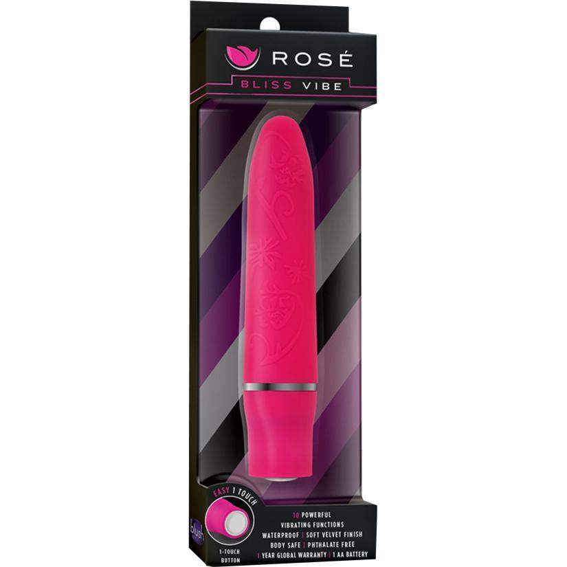 Rose - Bliss Vibe - Pink - The Dildo Hub
