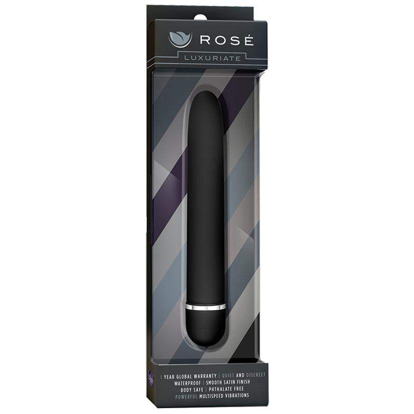Rose Bullet Vibrator - Luxuriate - Black - The Dildo Hub