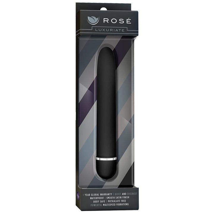 Rose Bullet Vibrator - Luxuriate - Black - The Dildo Hub