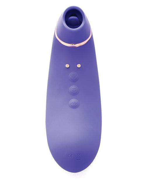 Sensuelle Trinitii 26 Function Flickering Tongue Vibrator With Suction - Ultra Violet - The Dildo Hub