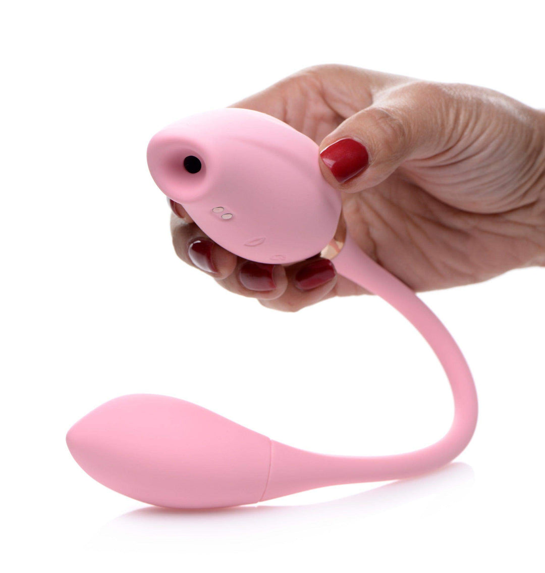 Shegasm 8X Tandem Plus Silicone Suction Clitoral Stimulator and Egg - The Dildo Hub