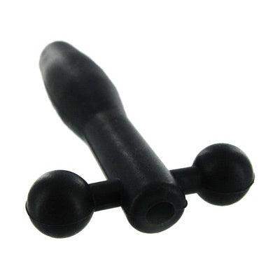 Silicone Cum-Thru Barbell Penis Plug - The Dildo Hub