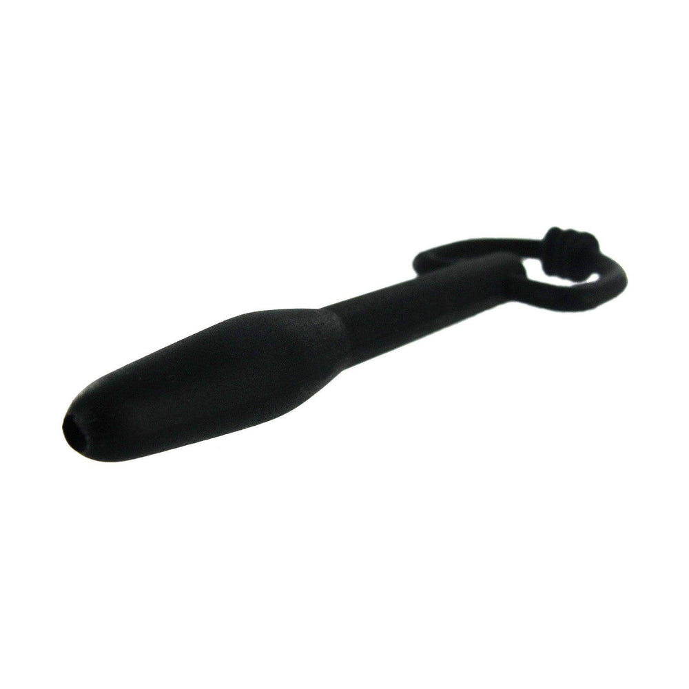 Silicone Cum-Thru D-Ring Penis Plug - The Dildo Hub