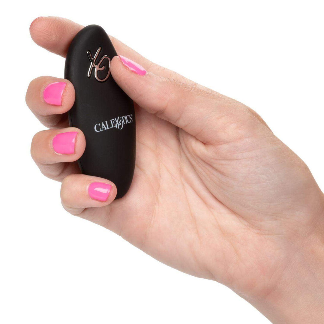 Silicone Remote Rechargeable Egg - Black - The Dildo Hub
