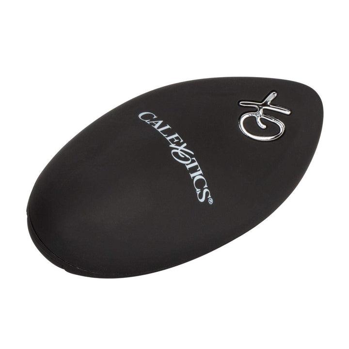 Silicone Remote Rechargeable Egg - Black - The Dildo Hub