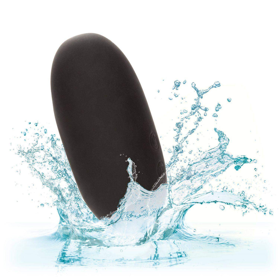Silicone Remote Rechargeable Egg - Black - The Dildo Hub