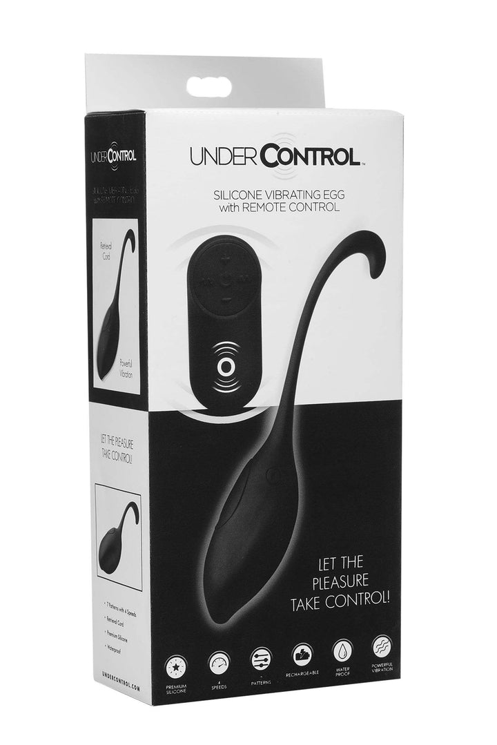 Silicone Vibrating Egg with Remote Control - The Dildo Hub