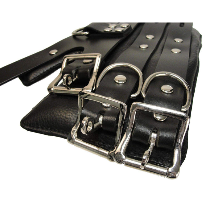 Strict Leather Four Buckle Suspension Cuffs - The Dildo Hub
