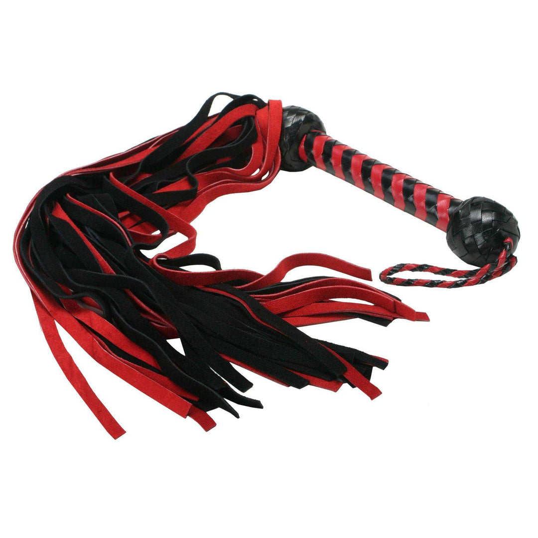 Strict Leather Suede Flogger - The Dildo Hub