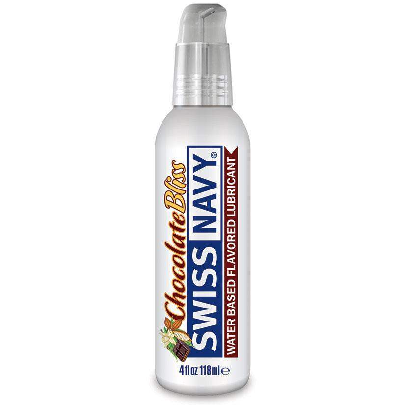 Swiss Navy Flavored Water-Based Lubricant-Chocolate Bliss 4oz - The Dildo Hub