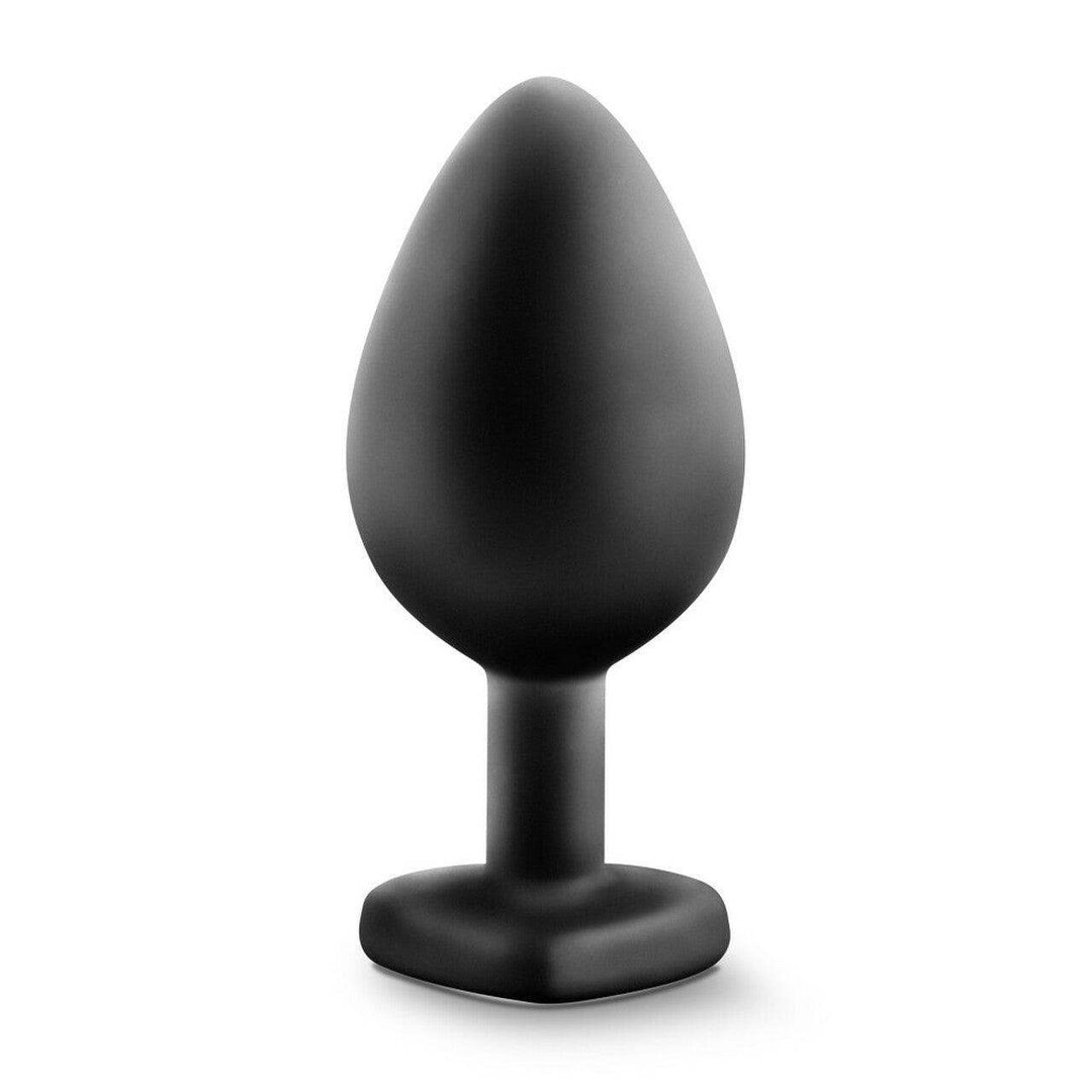 Temptasia - Bling Plug - Medium - Black - The Dildo Hub