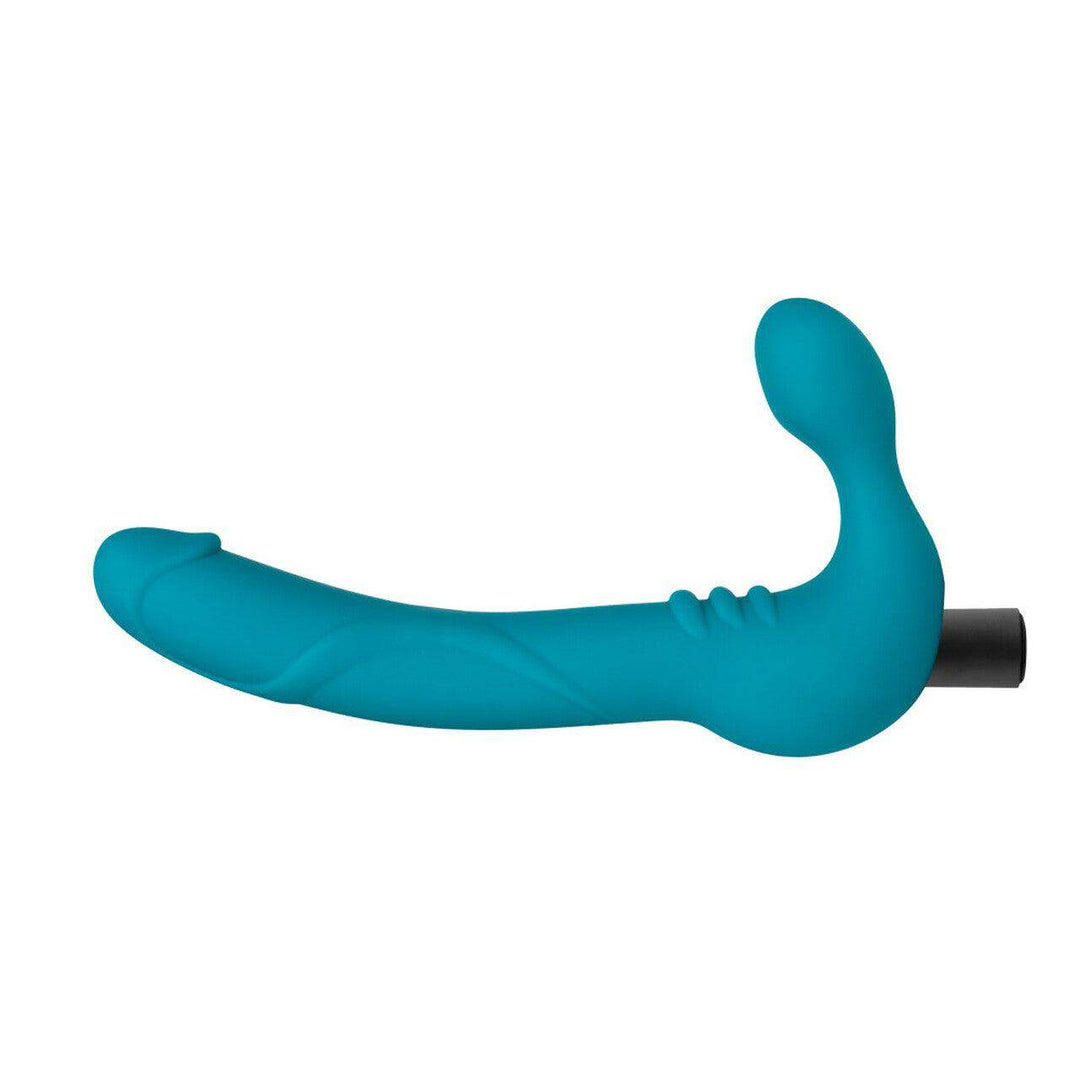 Temptasia Luna Strapless Silicone Dildo-Teal - The Dildo Hub