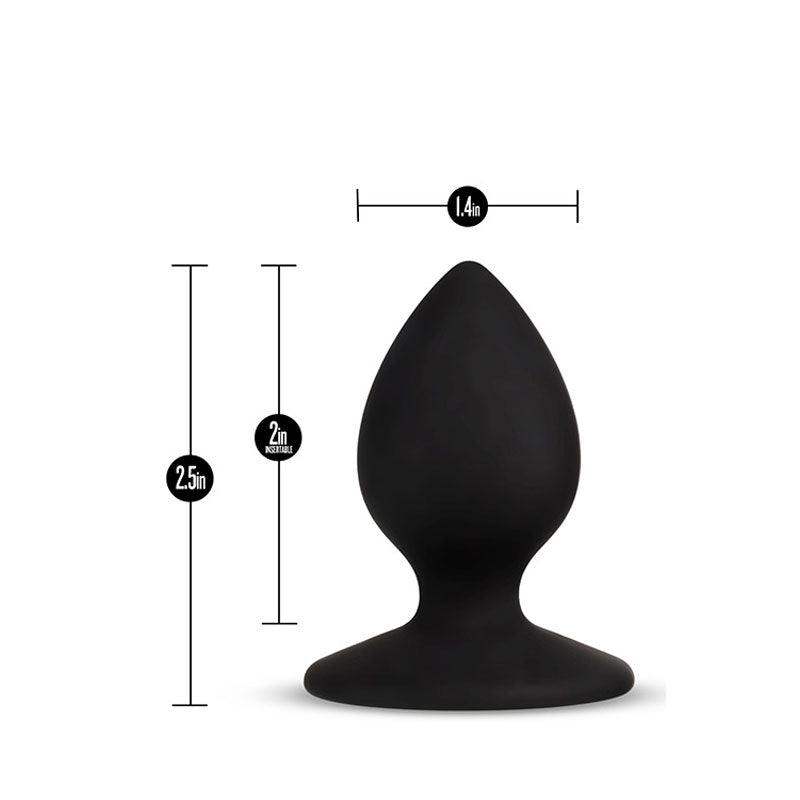 Temptasia Slave Plug-Black - The Dildo Hub