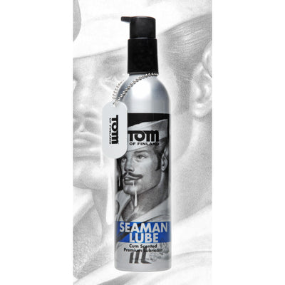 Tom of Finland Seaman Lube - 8 oz waterbased-lube from Tom of Finland