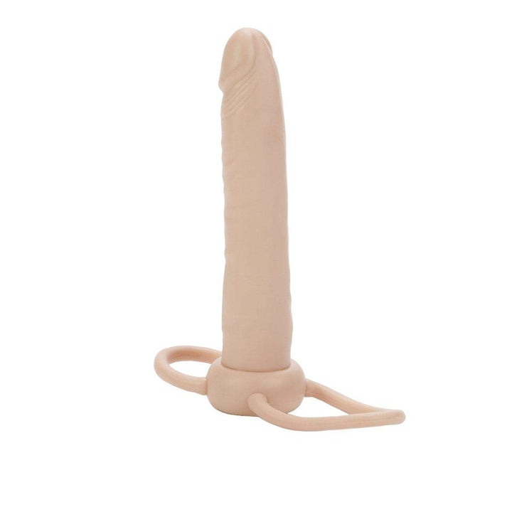 The Accommodator Dual Penetrator - Ivory | CalExotics - The Dildo Hub