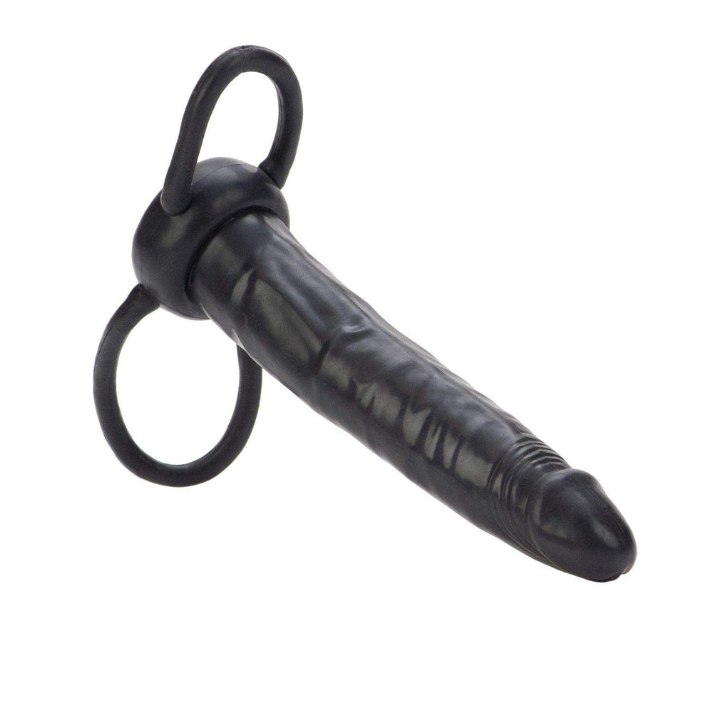 The Accomodator Dual Penetrator - Black | CalExotics - The Dildo Hub