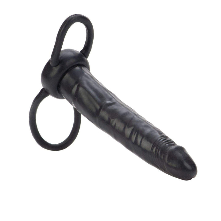 The Accomodator Dual Penetrator - Black | CalExotics - The Dildo Hub
