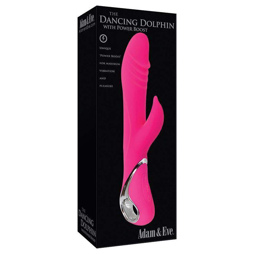 The Dancing Dolphin In Pink Vibrator - 9 Inches | Adam & Eve - The Dildo Hub